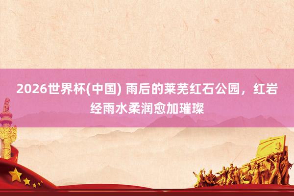 2026世界杯(中国) 雨后的莱芜红石公园，红岩经雨水柔润愈加璀璨