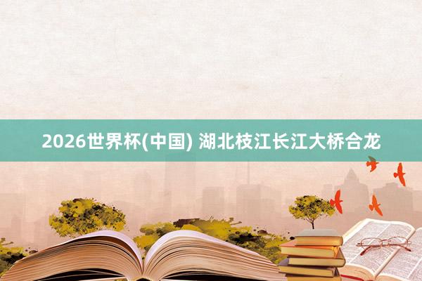 2026世界杯(中国) 湖北枝江长江大桥合龙